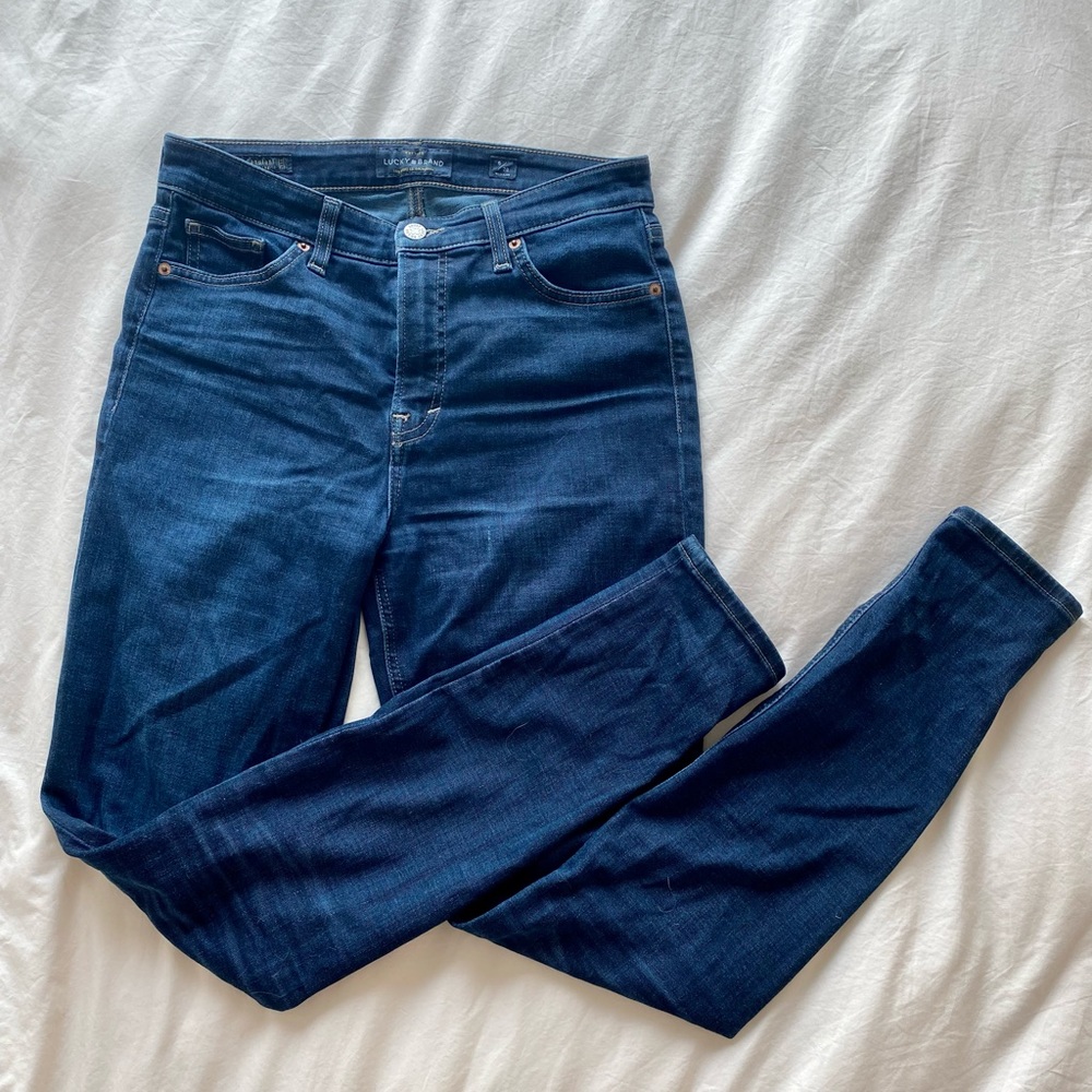 Lucky Brand ☘️ | High rise skinny jeans, size 6/28